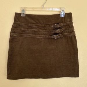 Vintage Poleci Corduroy Skirt